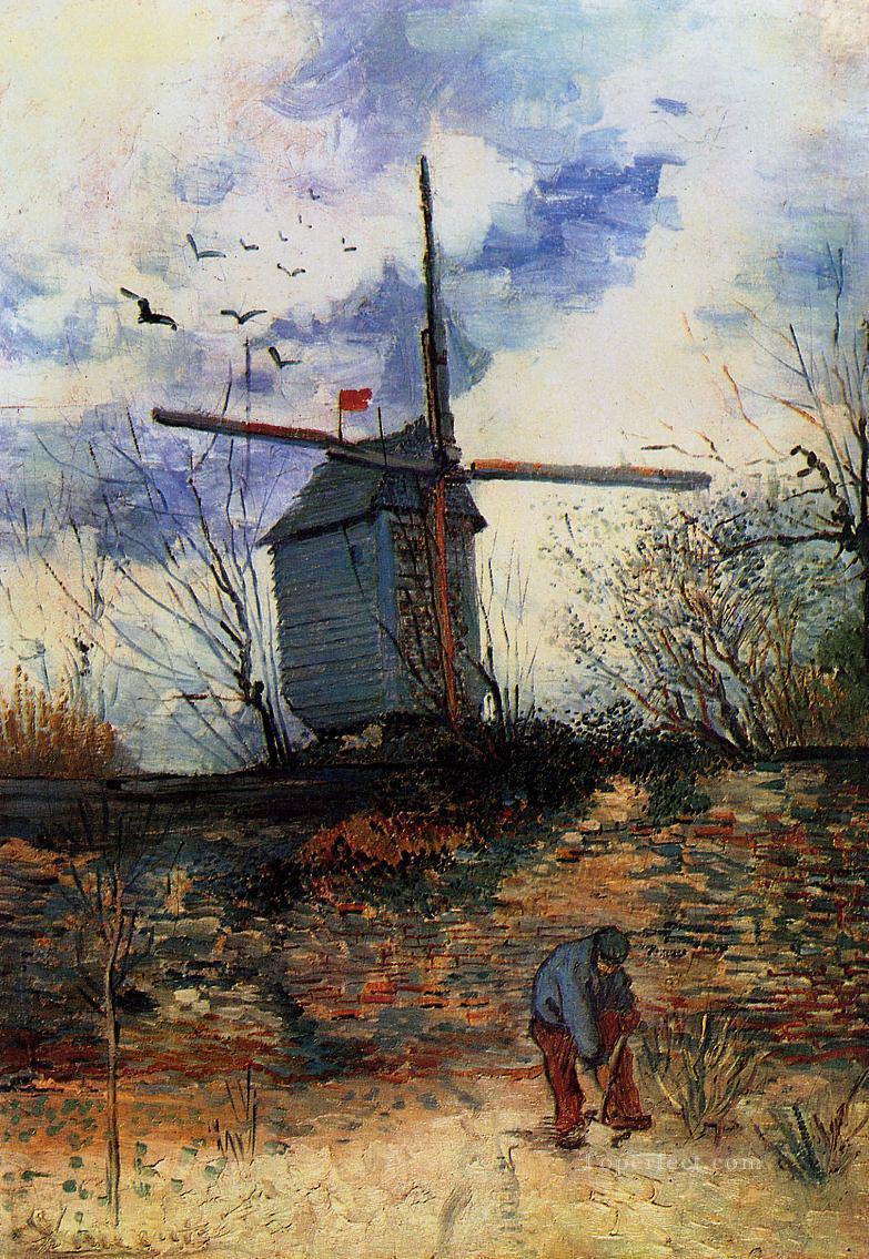 Molino de la Galette Vincent van Gogh Pintura al óleo